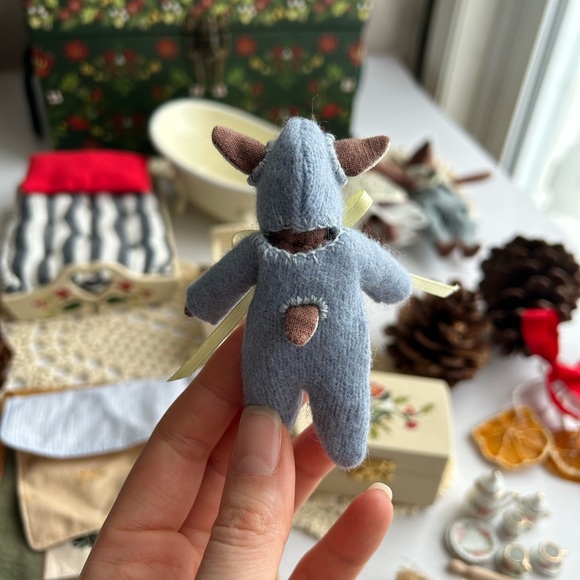 Charming Red Stag linen Family - Picture 3 of 16